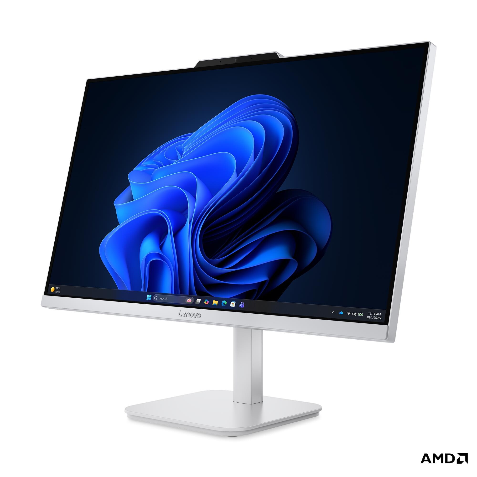 Lenovo A/ A105 24/ 23, 8"/ FHD/ R5-40/ 16GB/ 1TB/ AMD int/ bez OS/ Sivá/ 2R 