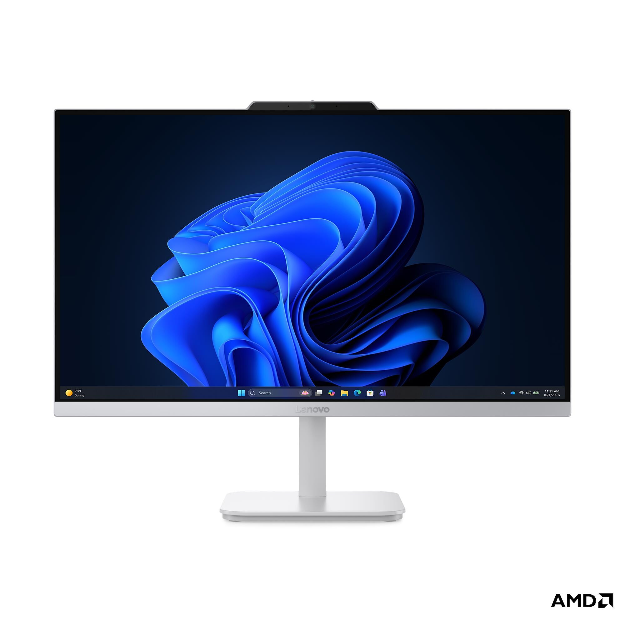 Lenovo A/ A105 24/ 23, 8"/ FHD/ R5-40/ 16GB/ 1TB/ AMD int/ bez OS/ Sivá/ 2R 