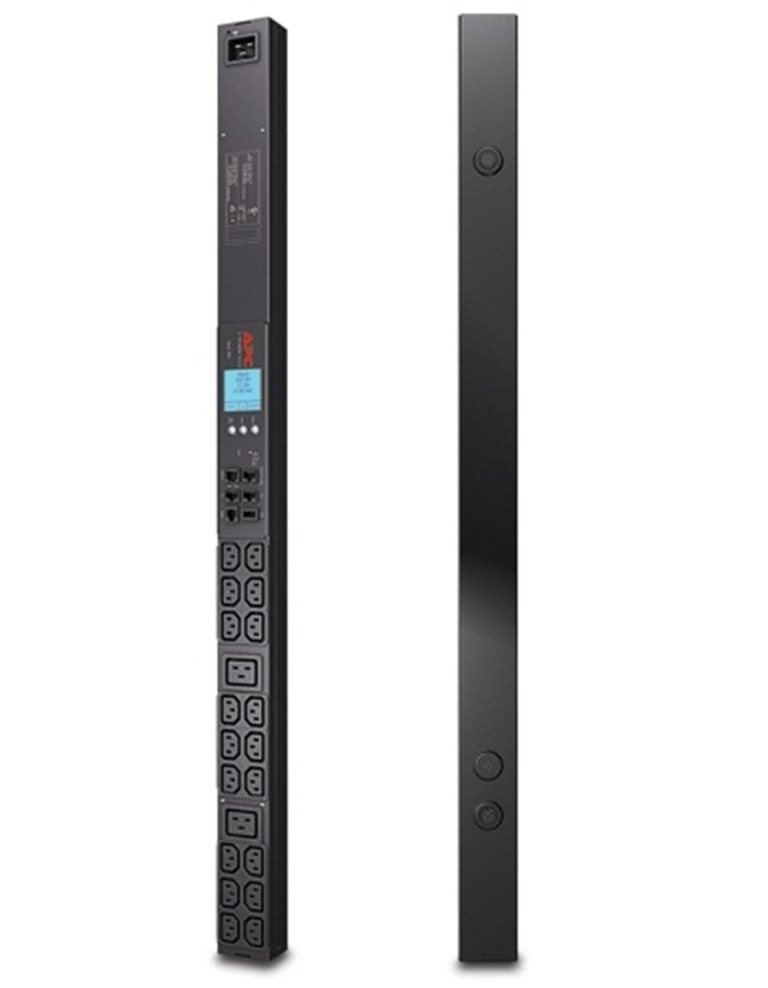 APC Rack PDU 2G,  meraná,  ZeroU,  16A,  230V,  (18)C13 a (2)C19,  IEC-309 kábel