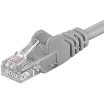 PremiumCord Patch kábel UTP RJ45-RJ45 level 5e 7m šedá