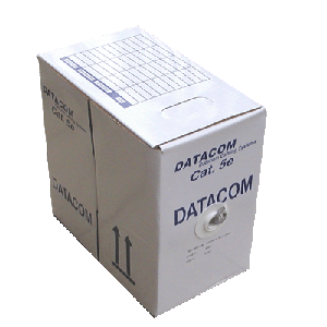 DATACOM UTP Cat5e PVC kábel 305m (lanko) čierny