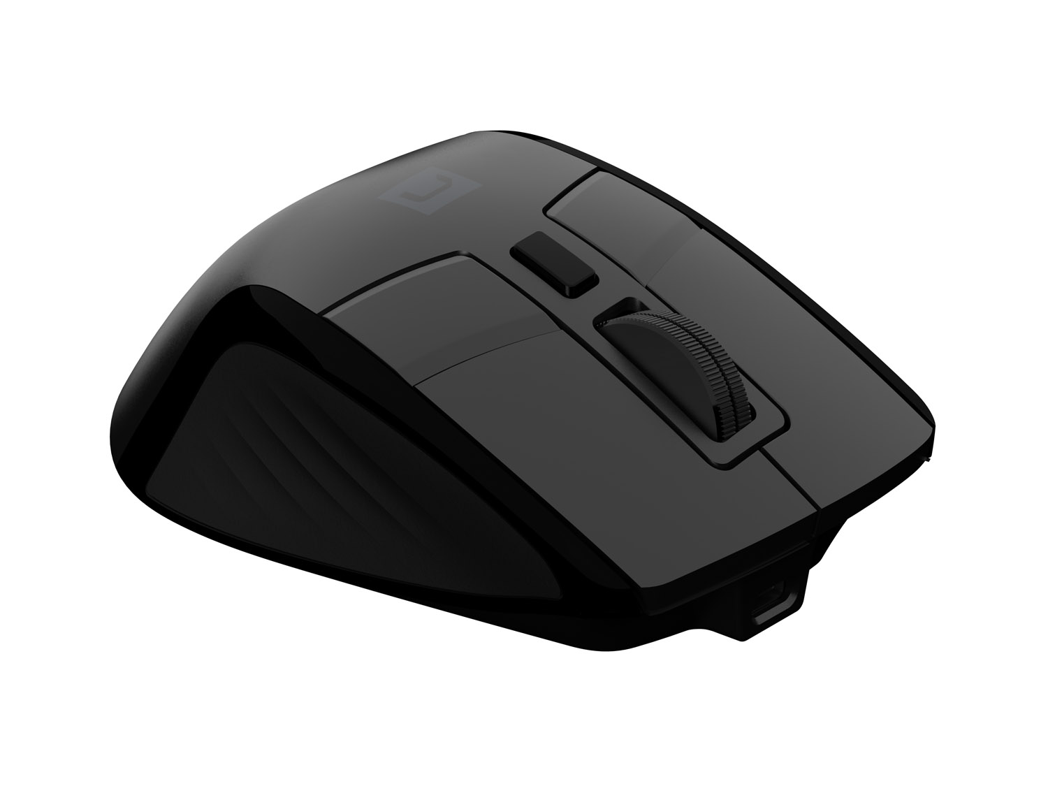 Bezdrôtová myš Natec JAGUAR PRO/ Kancelárska/ Blue Sense/ Pre pravákov/ 4 000 DPI/ USB+BT/ Čierna 