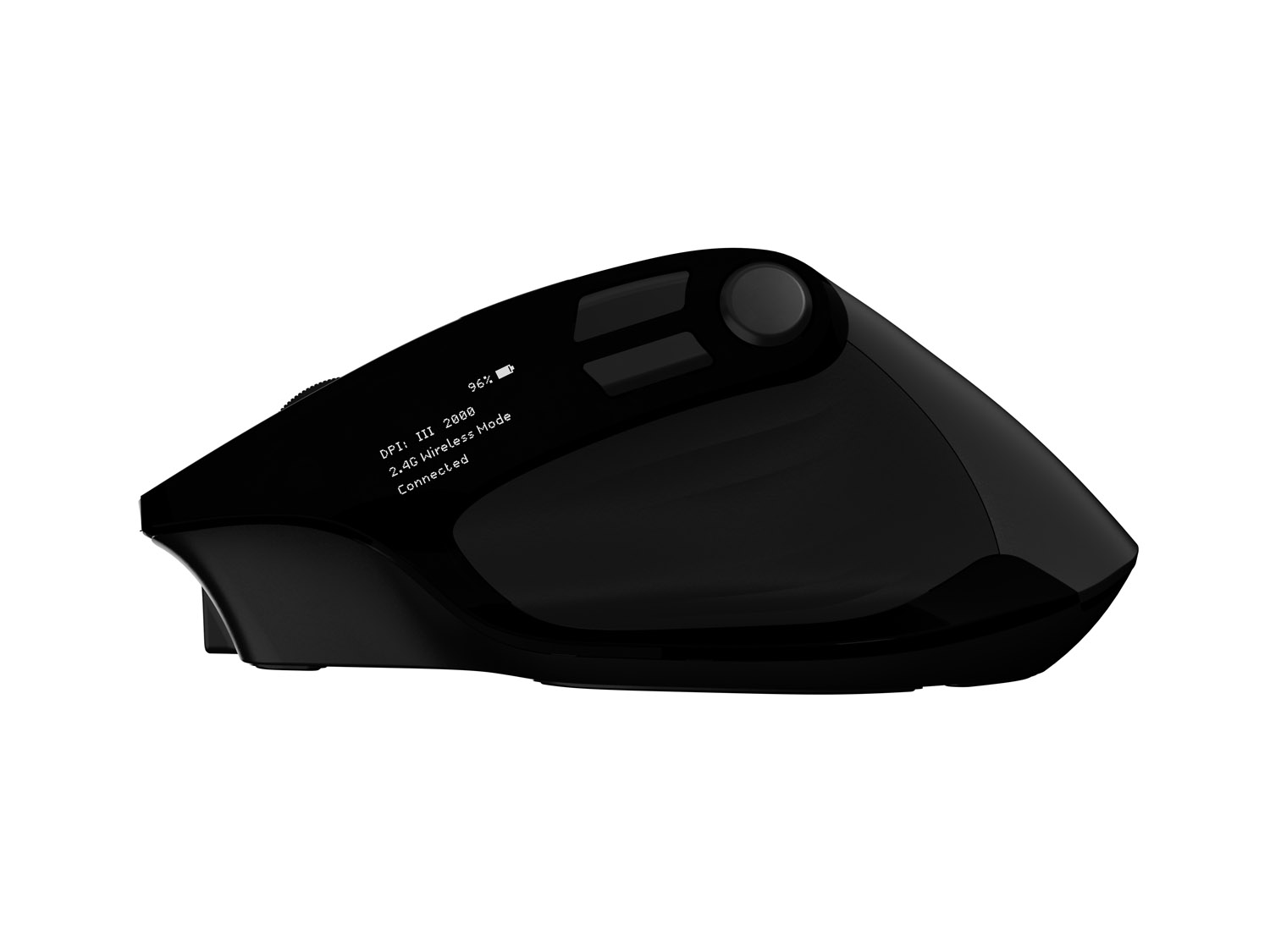 Bezdrôtová myš Natec JAGUAR PRO/ Kancelárska/ Blue Sense/ Pre pravákov/ 4 000 DPI/ USB+BT/ Čierna 