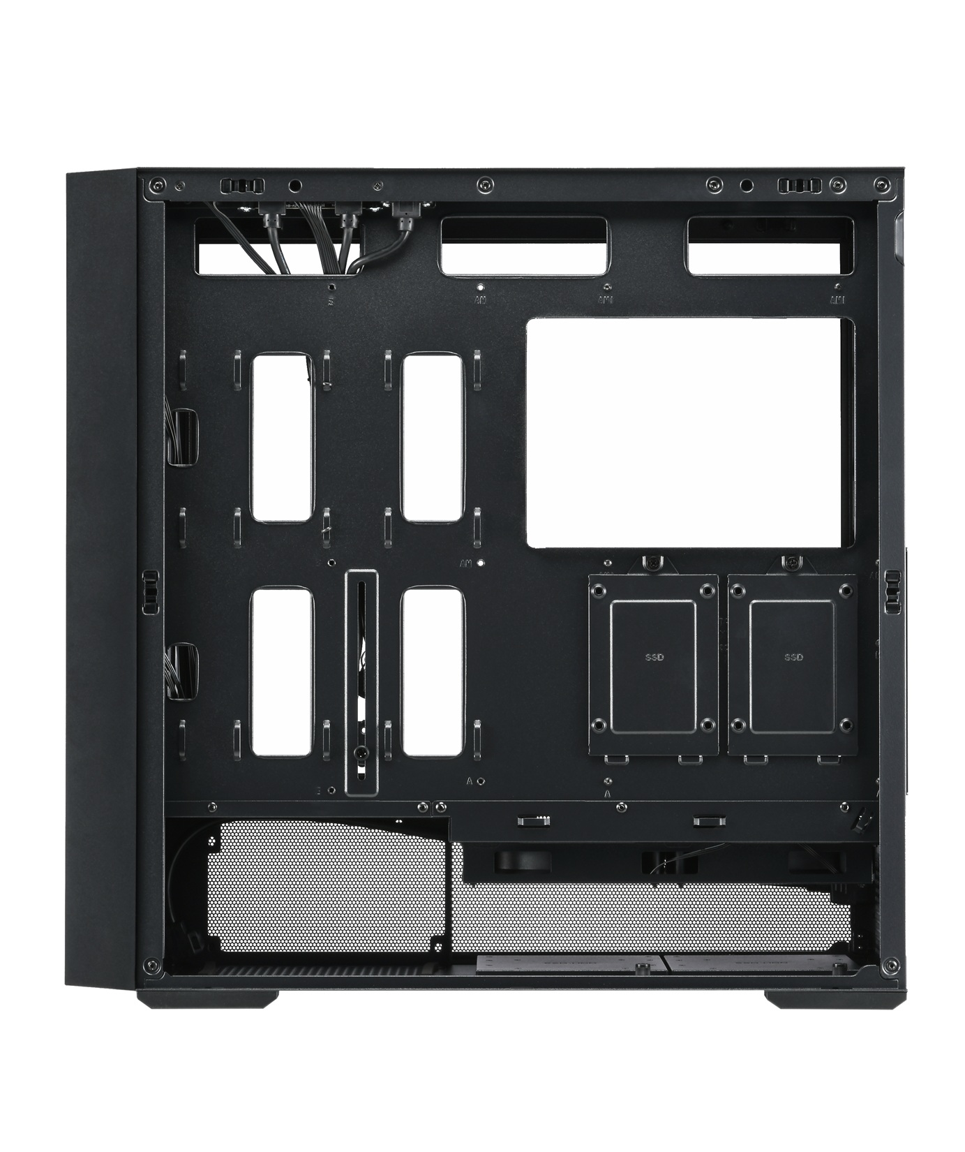 FSP M330-BA/ Midi Tower/ Transpar./ Čierna 