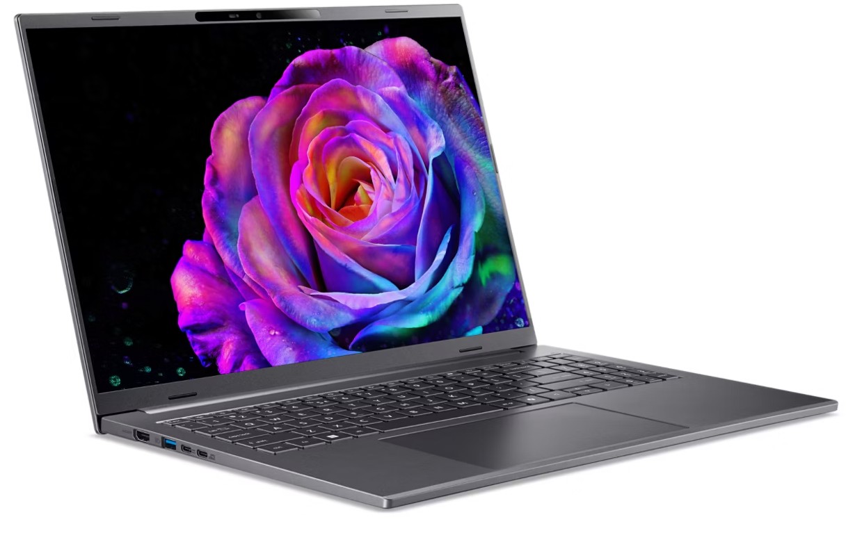 Acer Aspire 16 AI/ A16-A71M-R435/ AI7-445/ 16"/ WUXGA/ 32GB/ 1TB/ AMD int/ W11H/ Gray/ 2R 