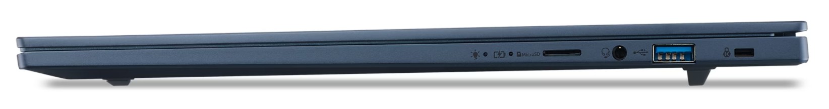 Acer Swift Go 16 AI/ SFG16-A71-R0ER/ AI9-465/ 16"/ WUXGA/ 16GB/ 512GB/ AMD int/ W11H/ Blue/ 2R 