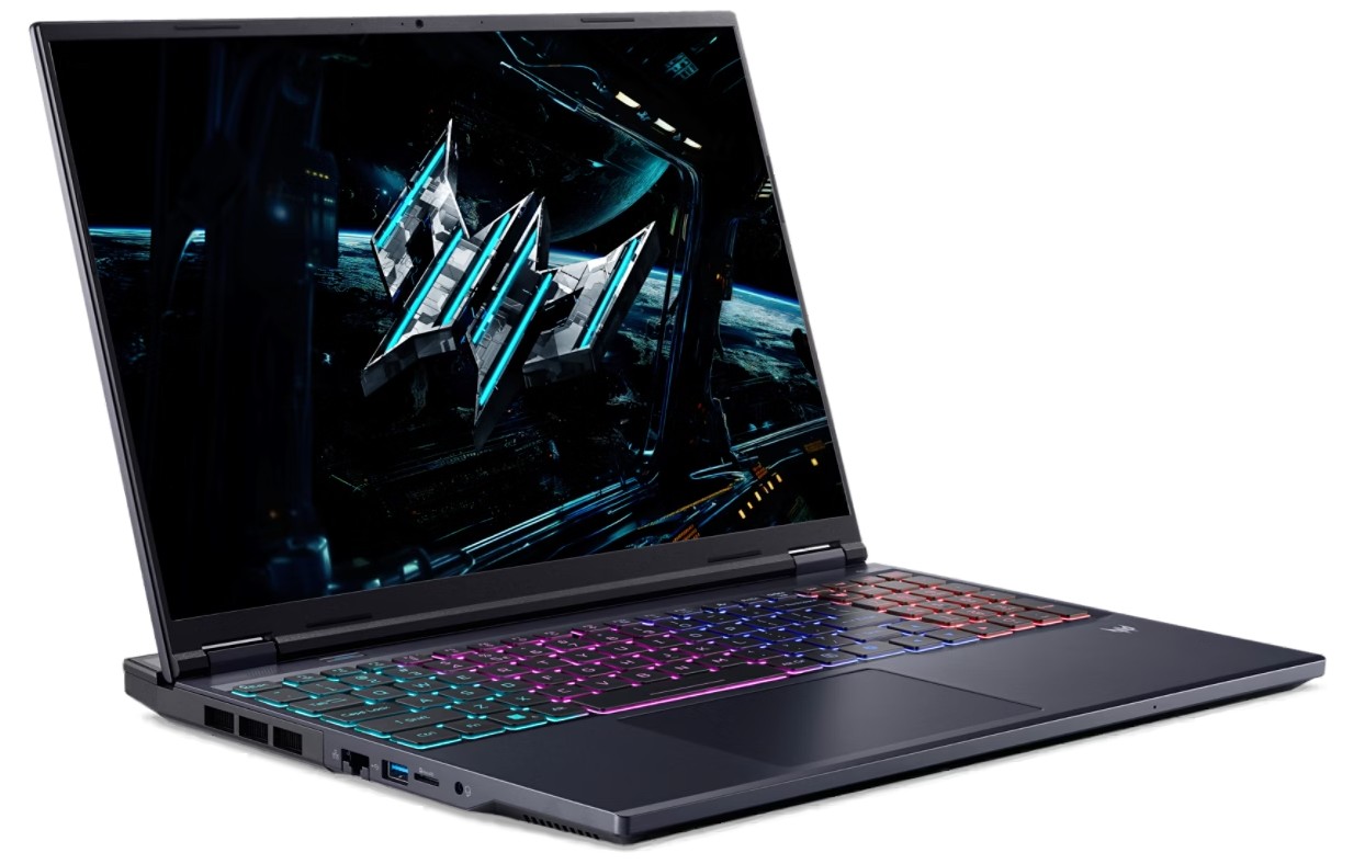 Acer Predator Helios Neo 16/ PHN16-I31-768X/ i7-14650HX/ 16"/ 2560x1600/ 16GB/ 1TB/ RTX 5060/ Linux/ Black/ 2R 