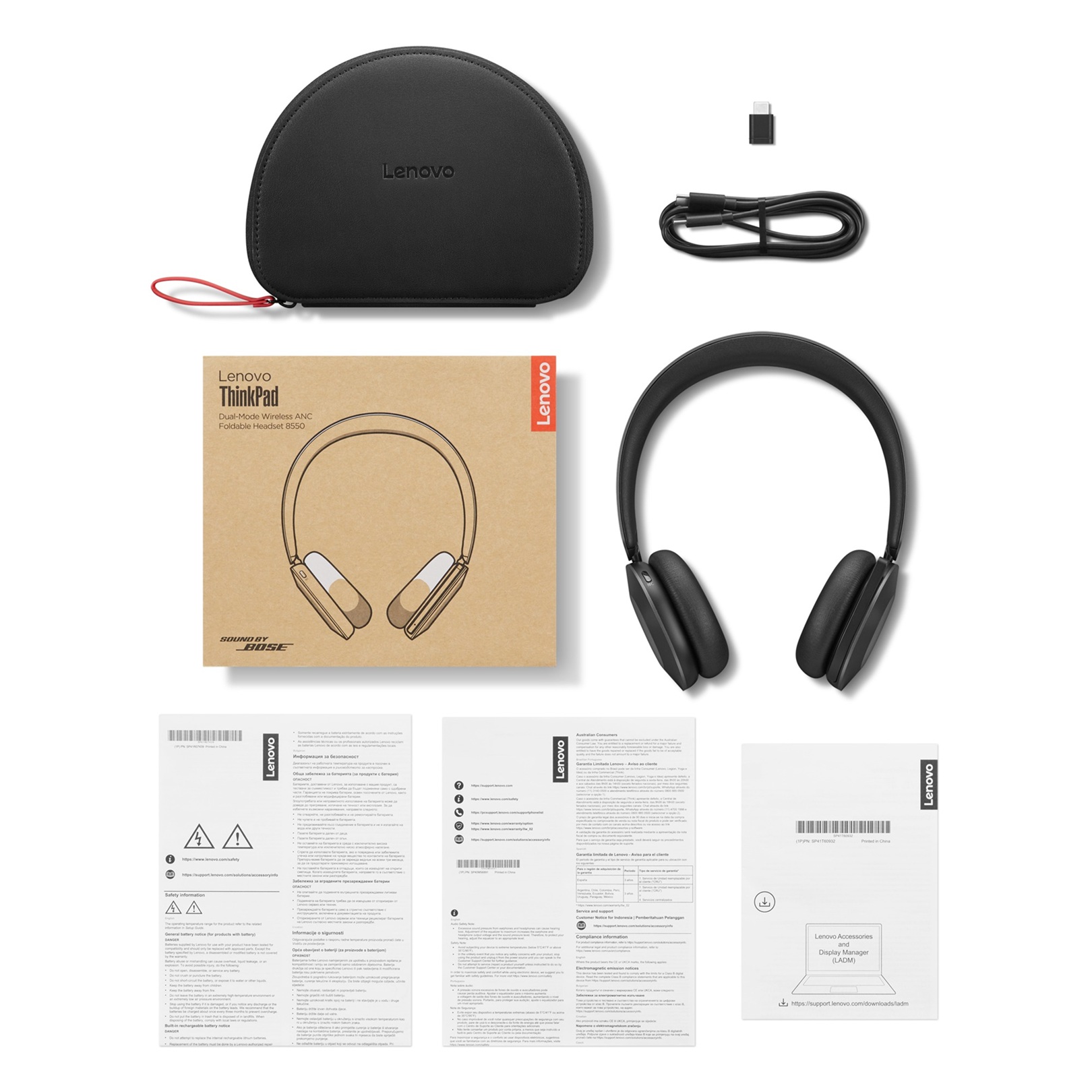 ThinkPad Dual-Mode Wireless ANC Foldable Headset 