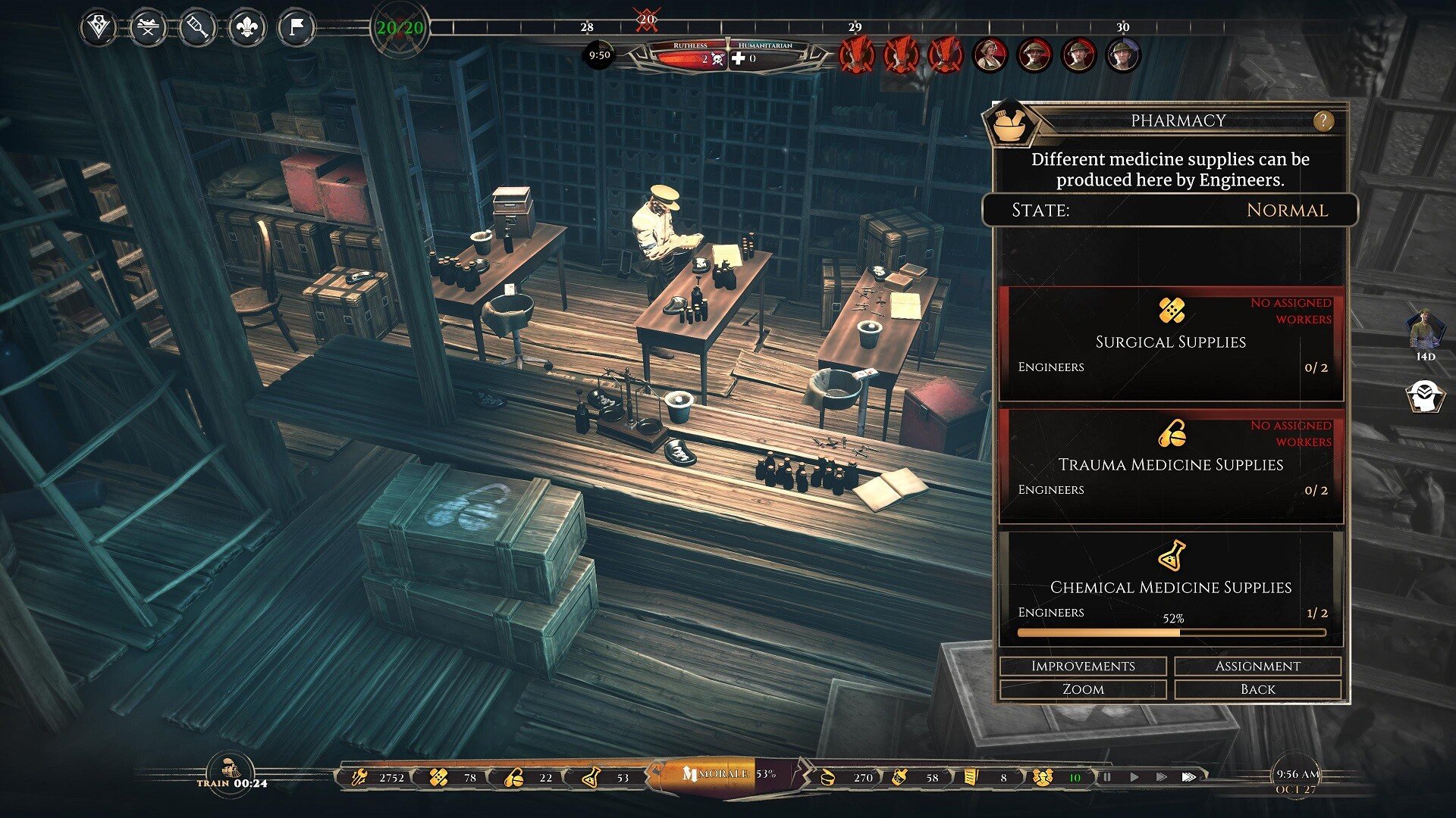 ESD War Hospital 