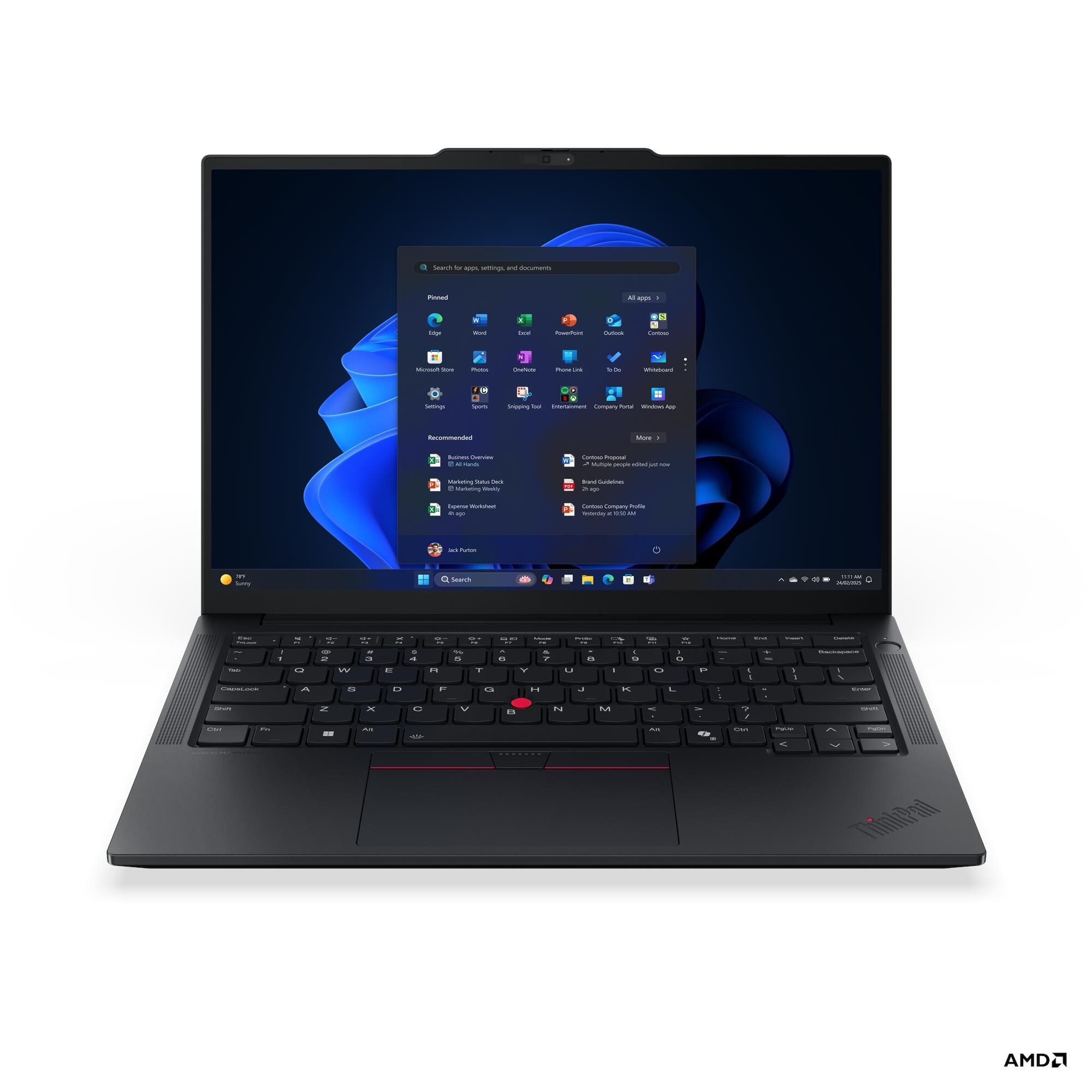 Lenovo ThinkPad E/ E14 Gen 7 (AMD)/ R7-250/ 14"/ WUXGA/ 32GB/ 1TB/ AMD int/ W11P/ Black/ 3R Offsite 