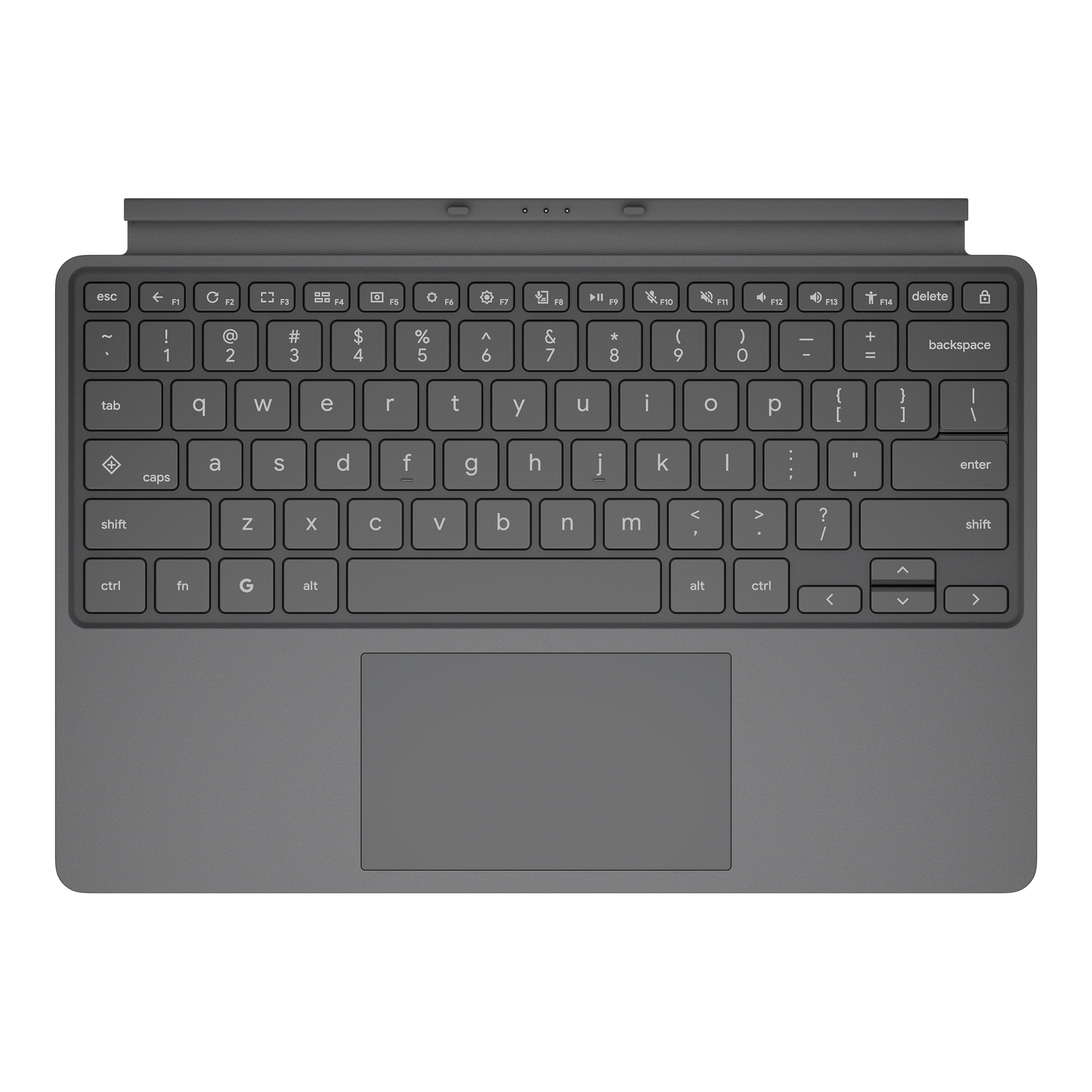 ASUS Chromebook CM32 Detachable/ CM3206DM4A-GREY8128/ MTK-540/ 12, 1"/ 2560x1600/ T/ 8GB/ 128GB/ Mali G57/ Chr 