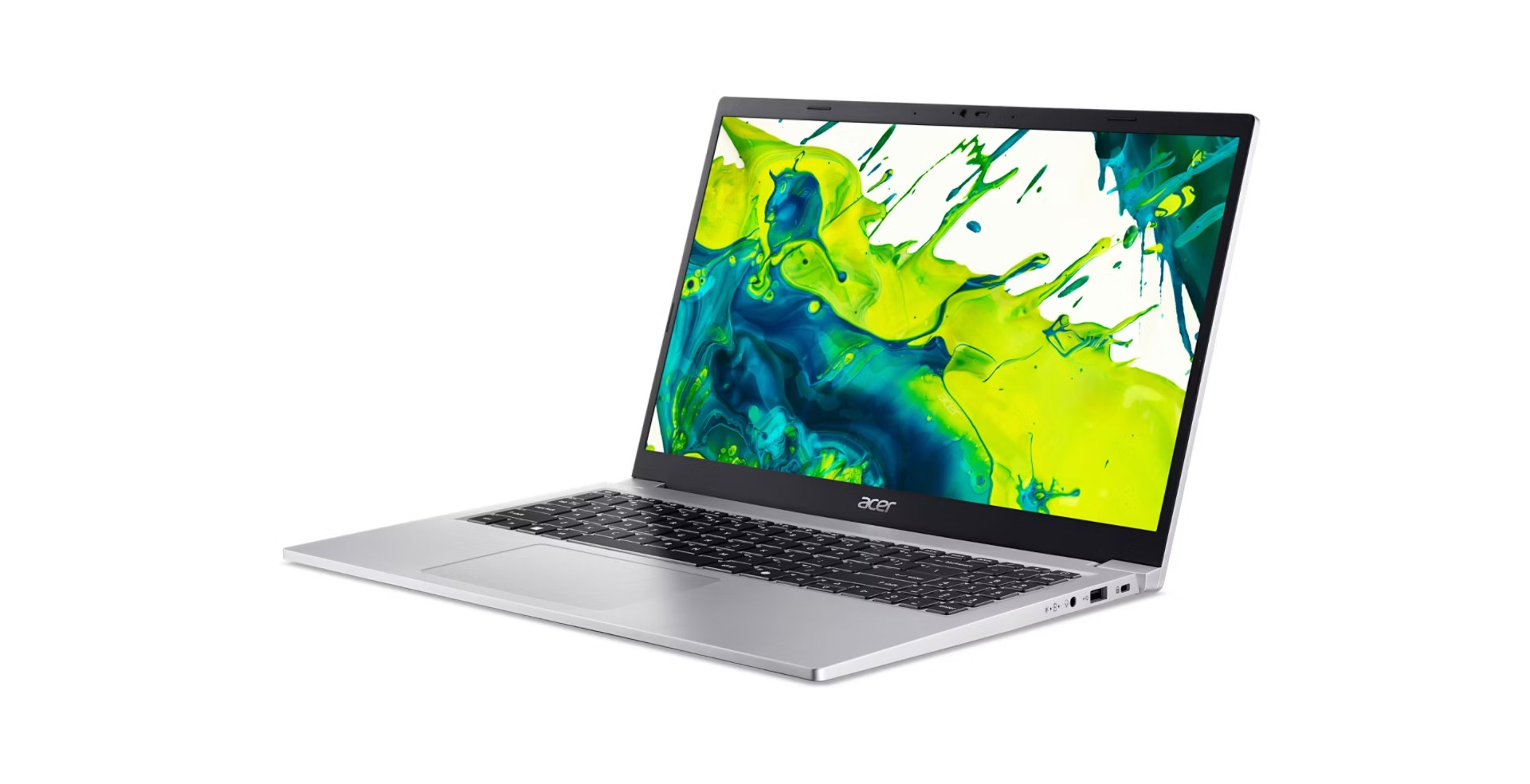 Acer Aspire Lite 15/ AL15-33P-3170/ 3-N355/ 15, 6"/ FHD/ 8GB/ 512GB/ Intel int/ W11H/ Silver/ 2R 