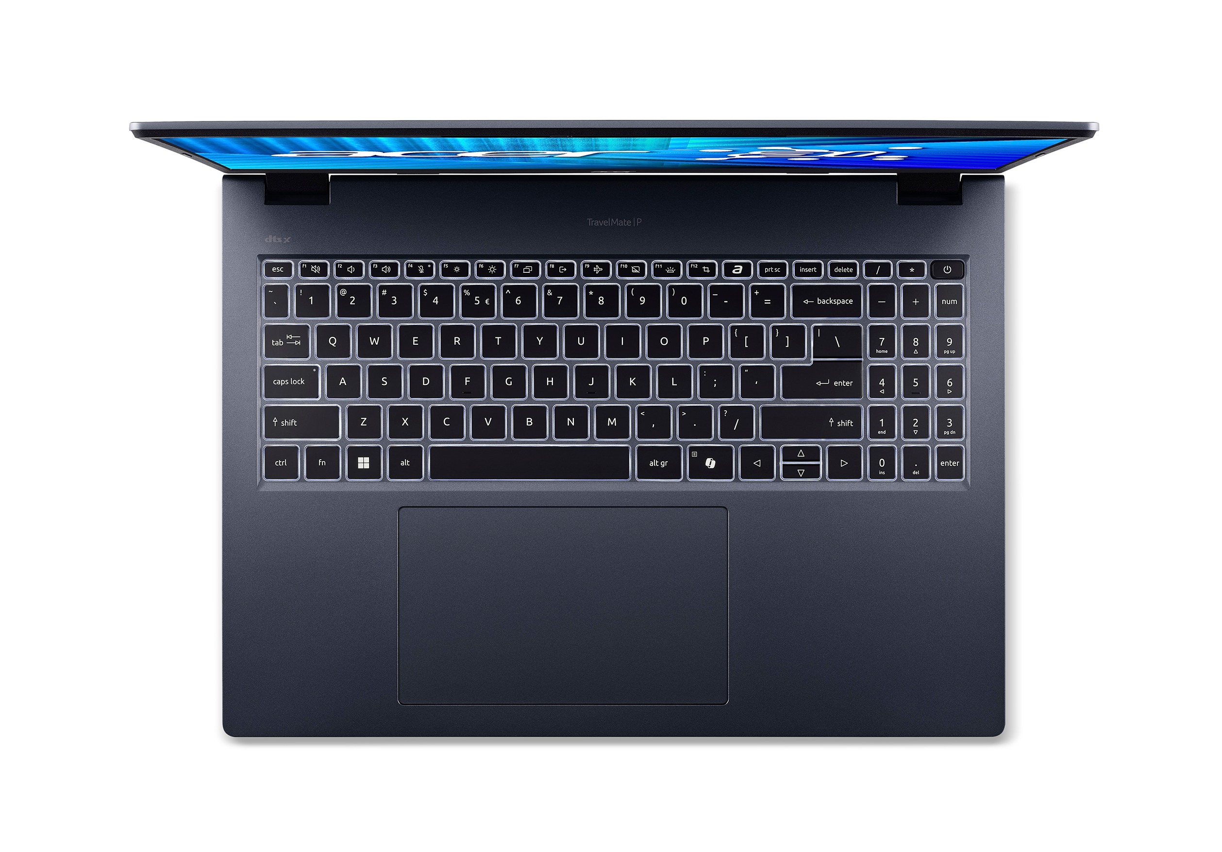 Acer TravelMate P4 16/ TMP416-74-TCO-546E/ U5-225H/ 16"/ WUXGA/ 16GB/ 1TB/ Intel int/ W11P/ Blue/ 2R 