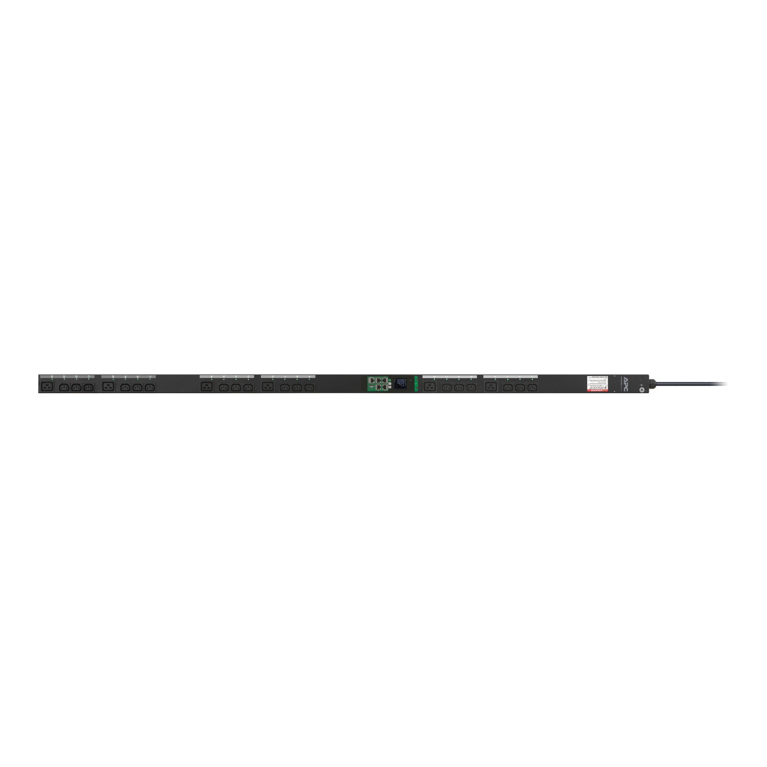 Easy PDU, 2G, Metered-by-Outlet with Switching, ZeroU, 11kW, 230V, (18) C13 & (6) C19 