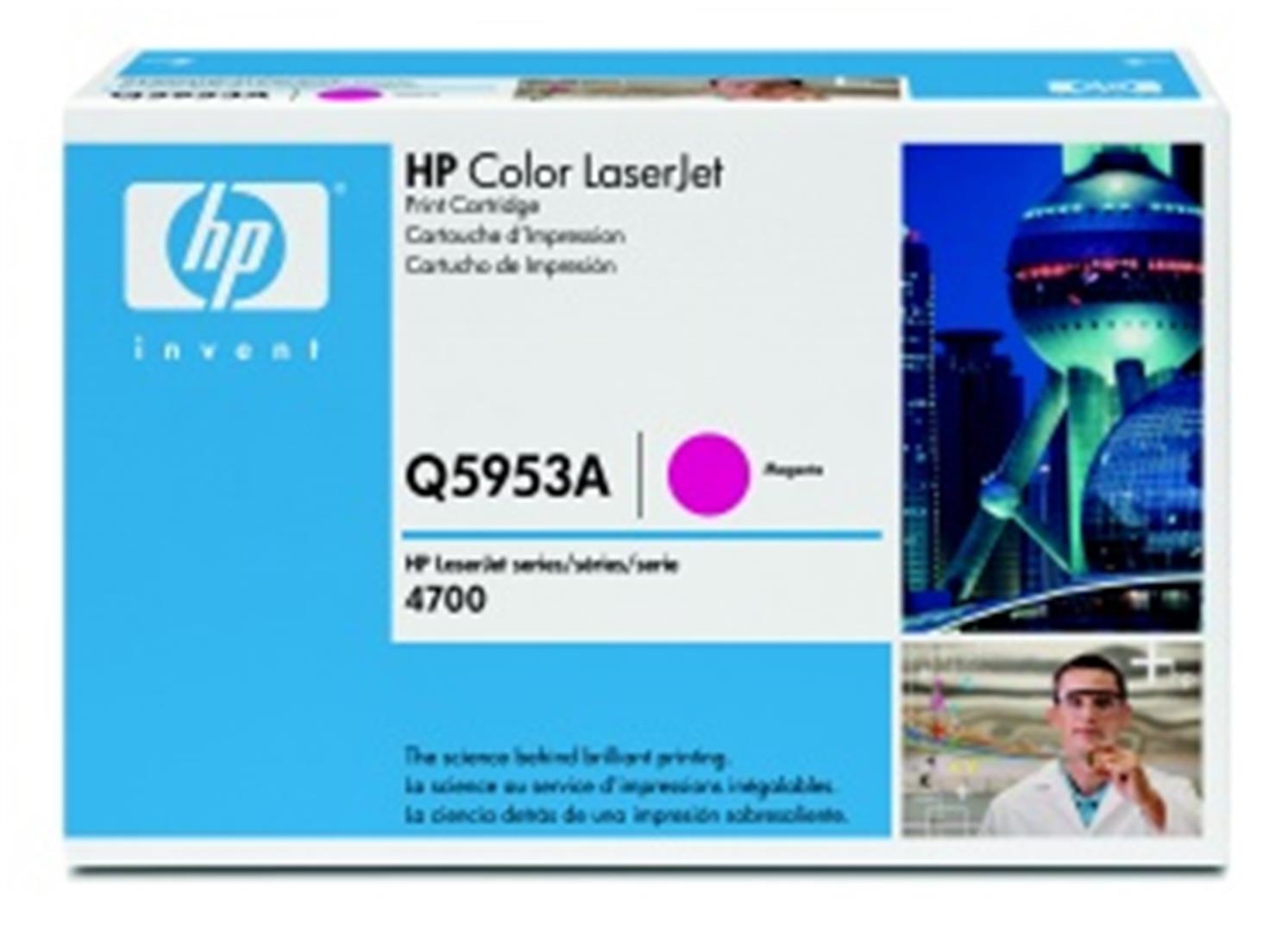 HP 643A Magenta LJ Toner Cart, 10 000 str, Q5953A