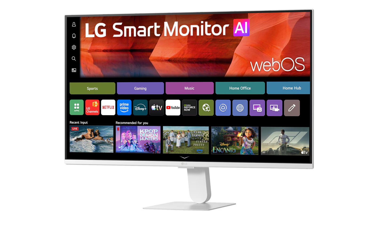 LG/ 27U511SB-W/ 27"/ IPS/ FHD/ 120Hz/ 5ms/ Biela/ 2R 