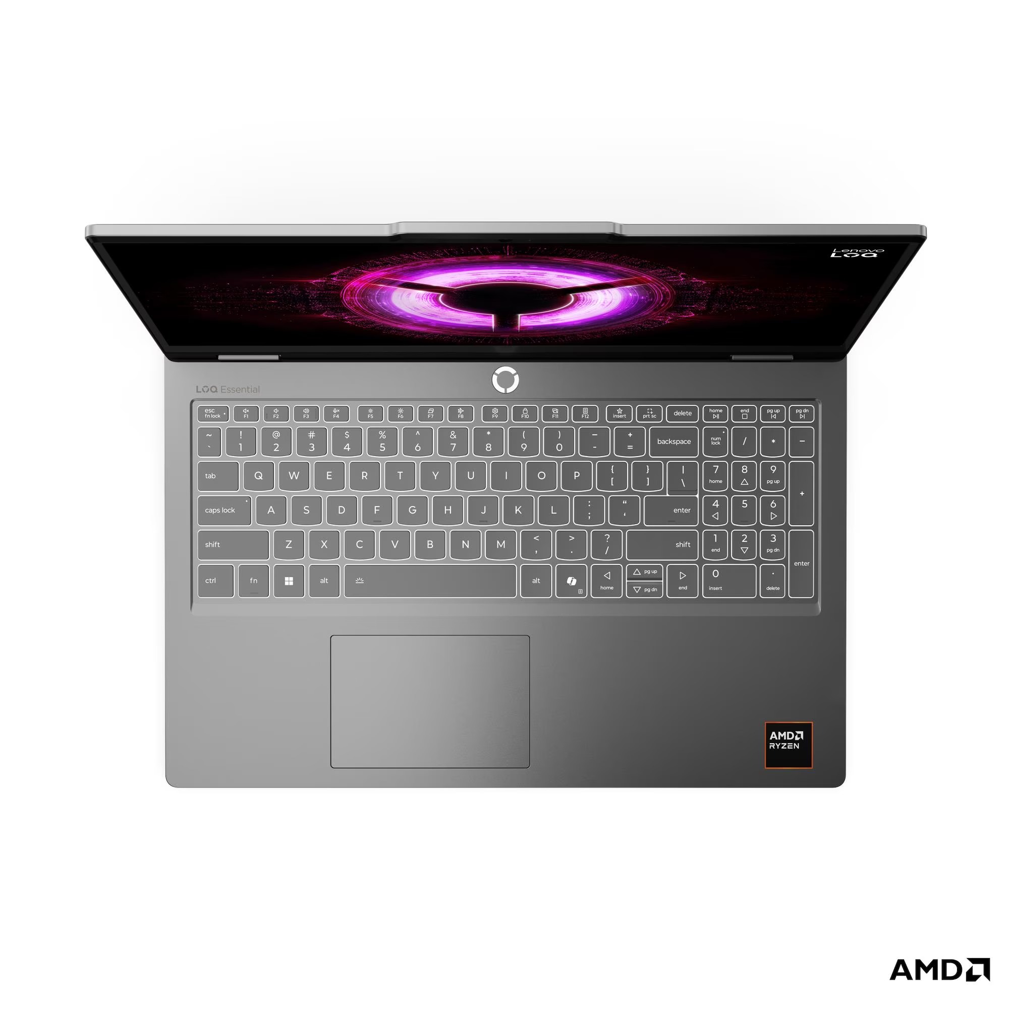 Lenovo LOQ Essential/ 15ARP11/ R5-150/ 15, 6"/ FHD/ 16GB/ 512GB/ RTX 5050/ bez OS/ Luna Grey/ 2R 