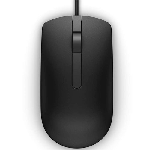 Dell myš, optická MS116, USB, čierna retail box 