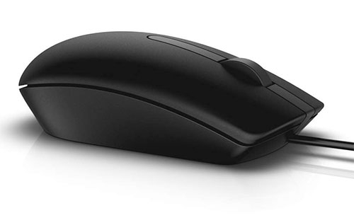 Dell myš, optická MS116, USB, čierna retail box 