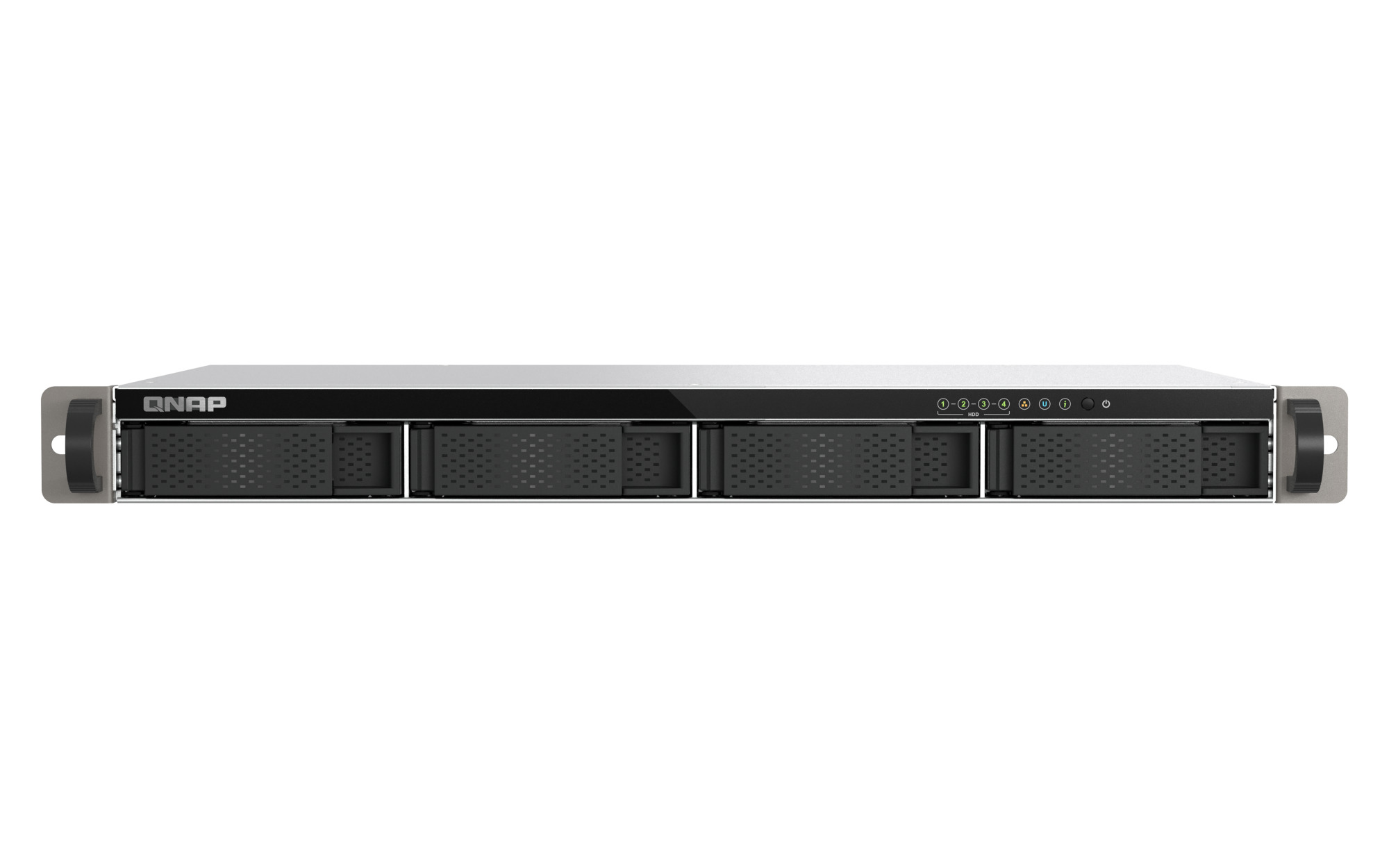 QNAP TS-432XeU-4G (4core ARM, 4GB RAM, 4x SATA, 2x 2, 5GbE, 1x 10GbE SFP+, malá hĺbka) 