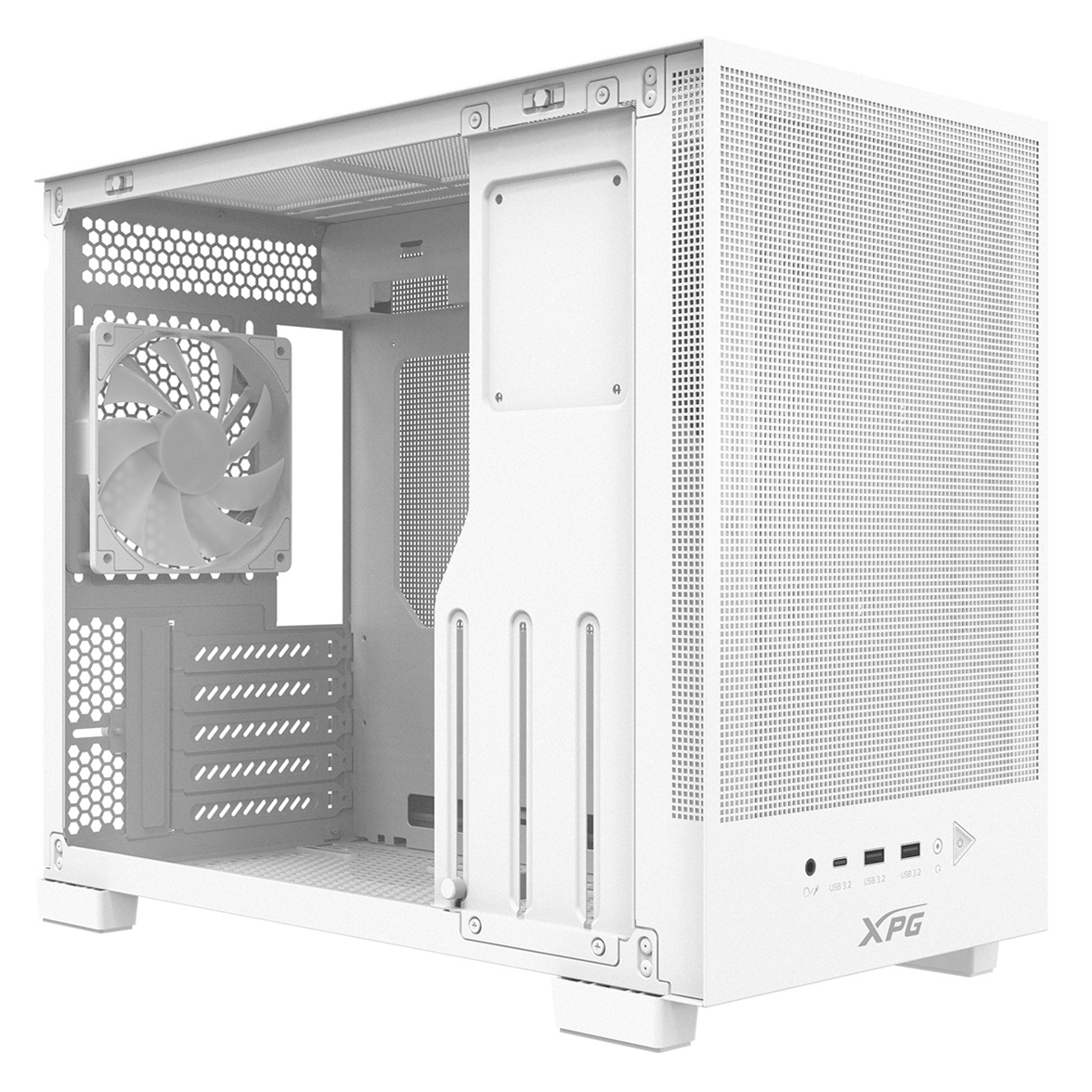 Adata XPG VALOR MESH NANO/ Micro ATX/ Biela 