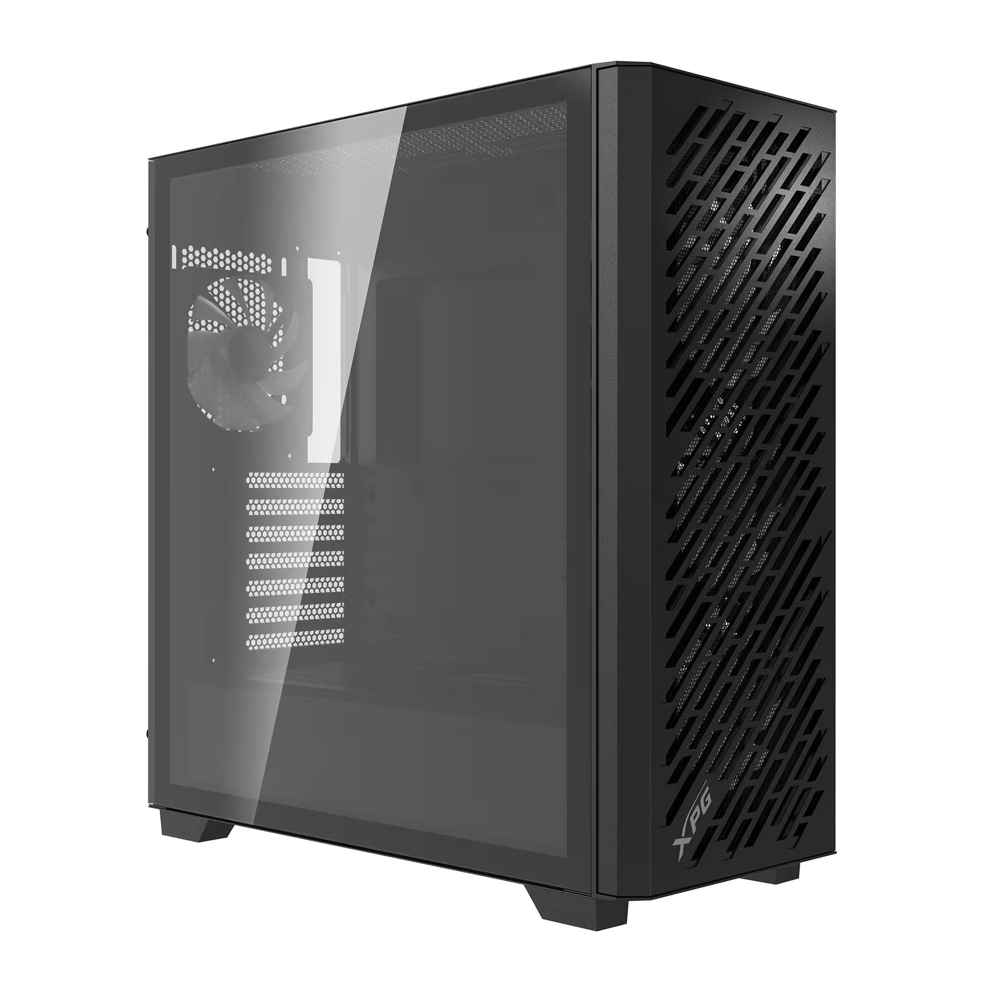Adata XPG VALOR AIR PRO/ Midi Tower/ Transpar./ Čierna 