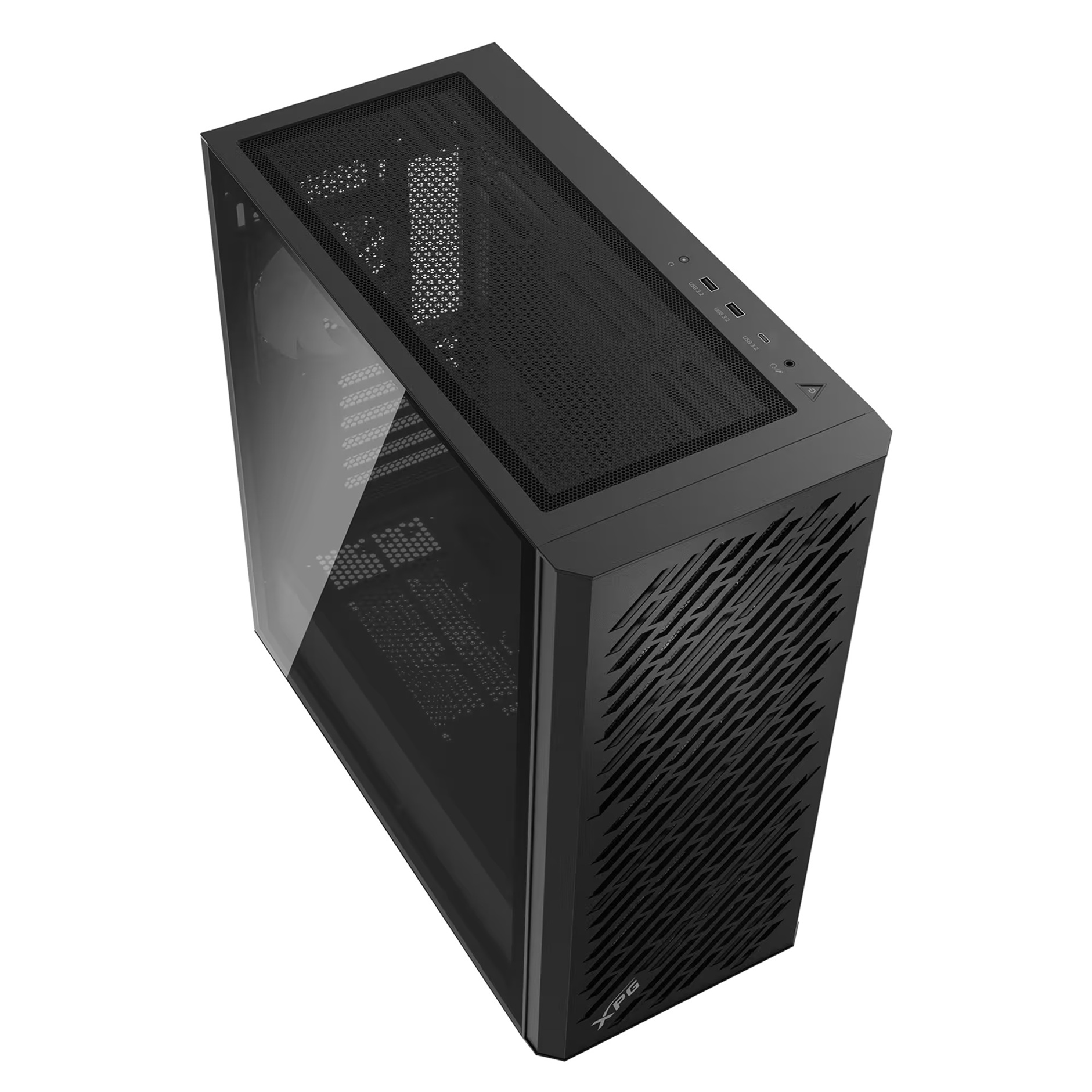 Adata XPG VALOR AIR PRO/ Midi Tower/ Transpar./ Čierna 
