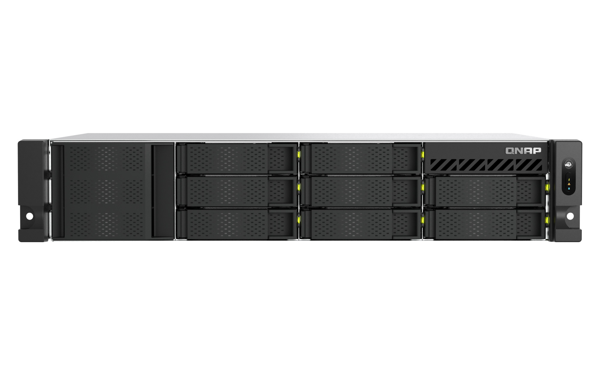 QNAP TS-h1065eU-RP-8G (Intel 4core, ZFS, 8GB DDR5 RAM, 8x SATA + 2x E1.S, 1x PCIe, 2x 2, 5GbE) 