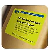 HP Universal Heavyweight Coated Paper, 172 microns (6.8 mil) • 131 g/m2 (35 lbs) • 914 mm x 30.5 m, Q1413B