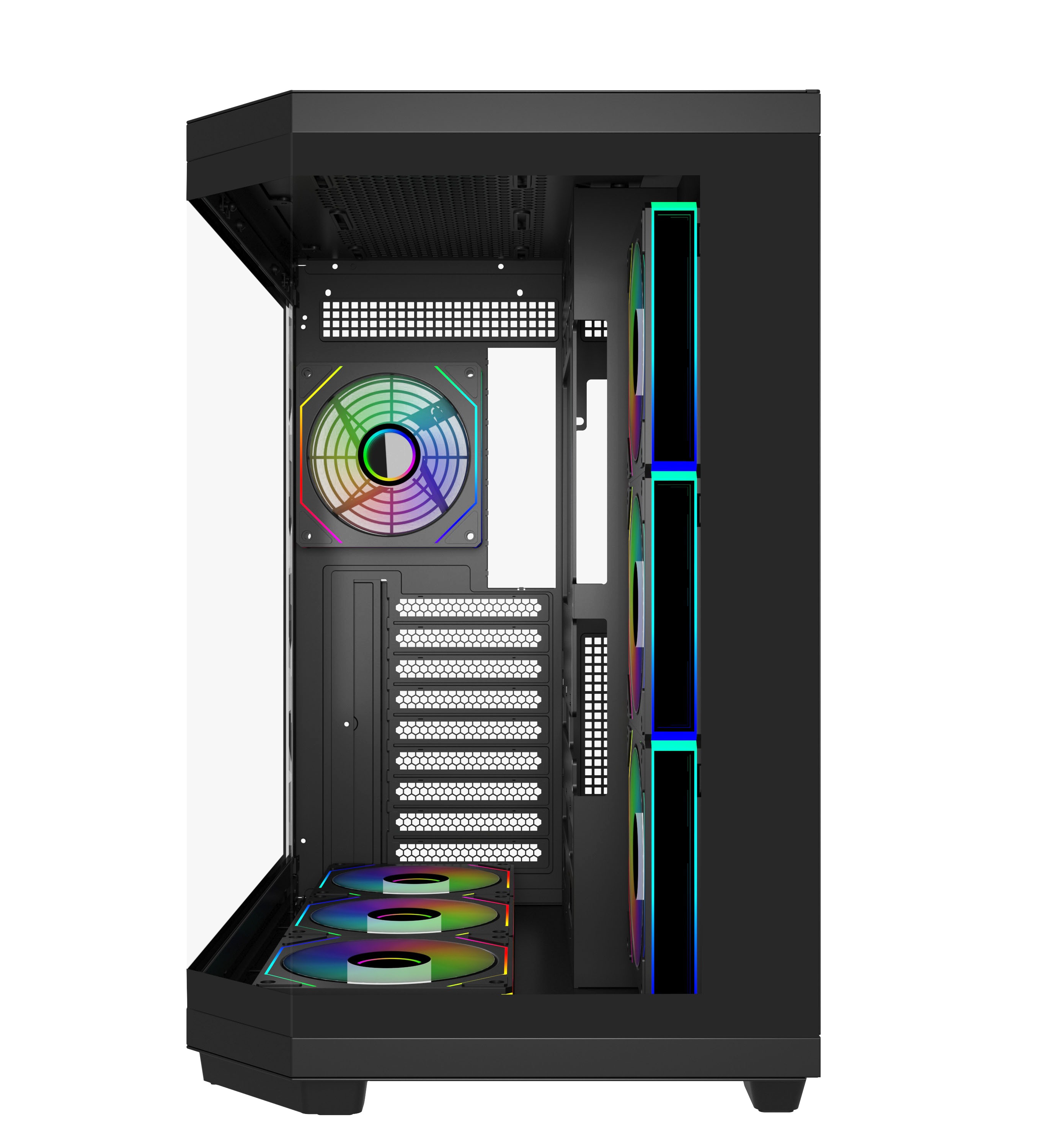 FSP U580-BA/ Big Tower/ Transpar./ Čierna 