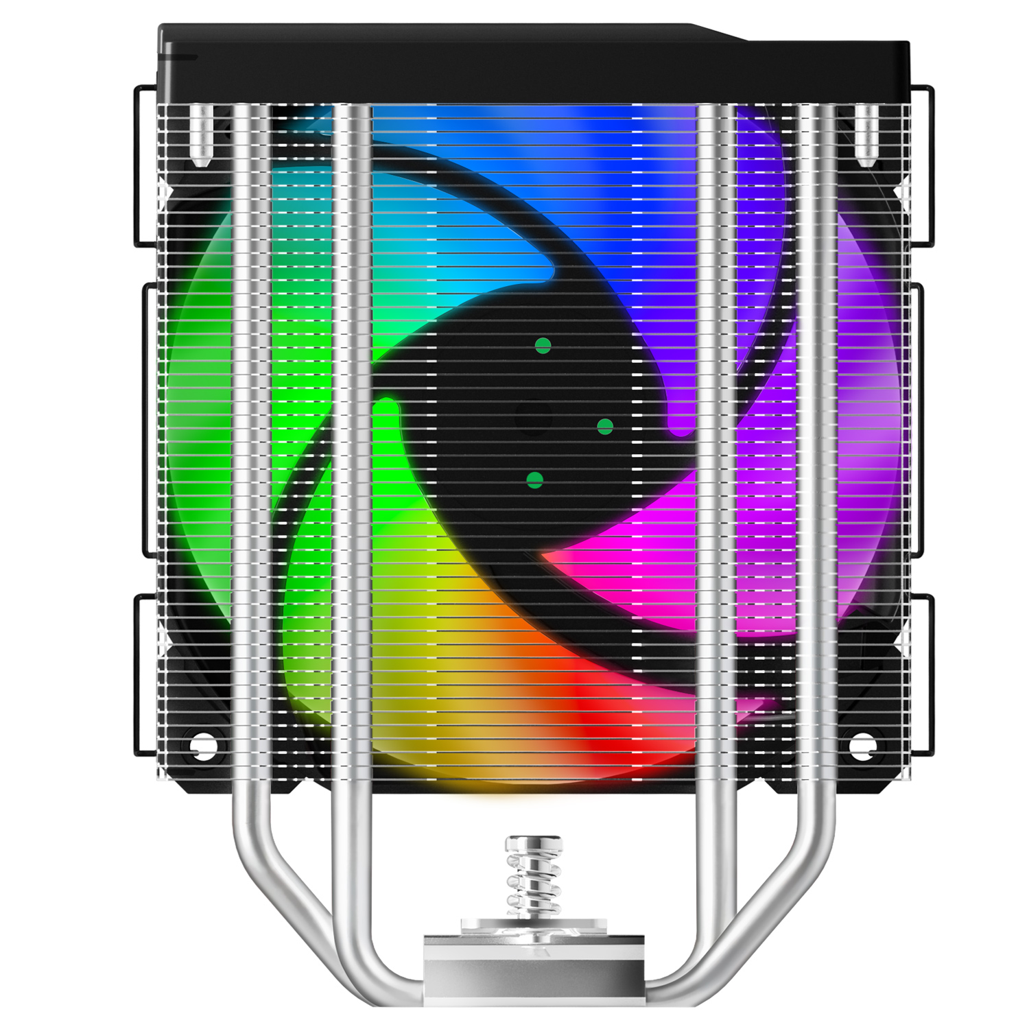 EVOLVEO QuietCool5, CPU chladič, 6x heatpipe, čierny 