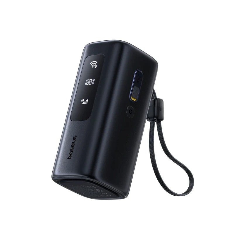 Baseus EnerGeek GX11 MiFi 67W Powerbanka 20000mAh Cosmic Black 
