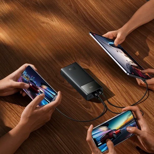 Baseus EnerFill 22.5W Powerbanka 30000mAh Cosmic Black 