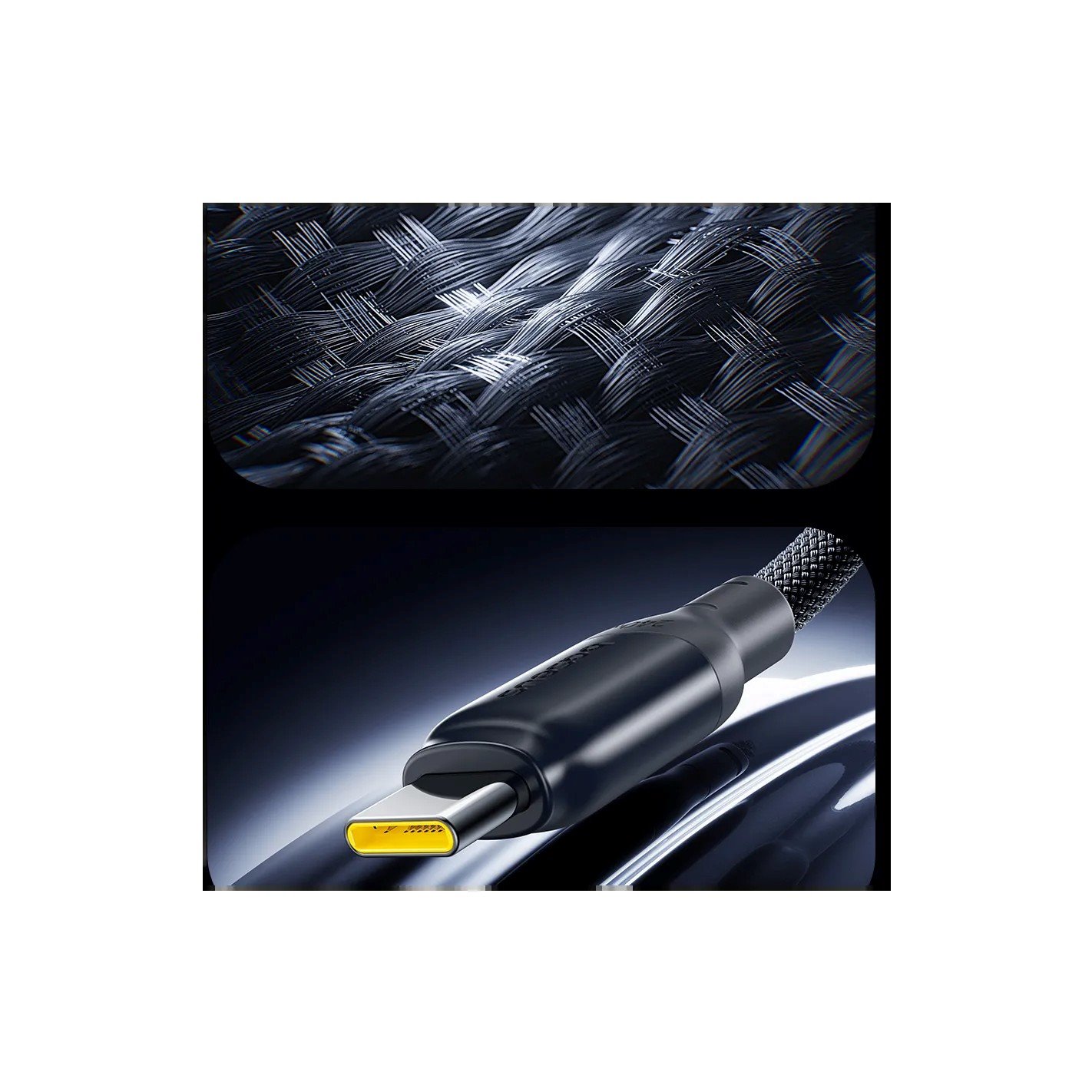 Baseus PicoGo Fast Charging Dátový Kábel USB-C - USB-C 240W 2m Cosmic Black 