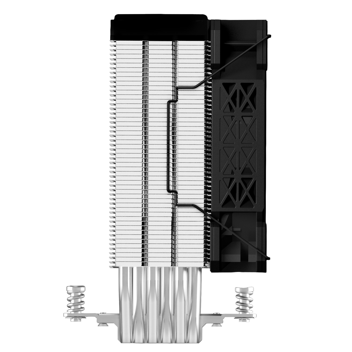EVOLVEO QuietCool7, CPU chladič s digitálnym displejom, 6x heatpipe, čierny 