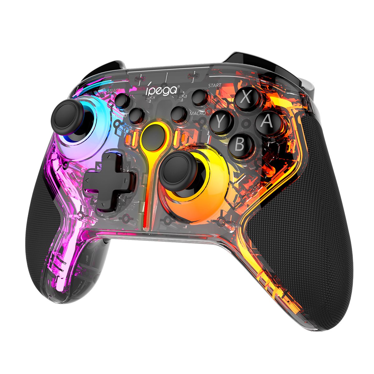 iPega 9666TH Bluetooth RGB Gamepad pre Android/ iOS/ PS3/ PS4/ PC/ N-Switch Black 