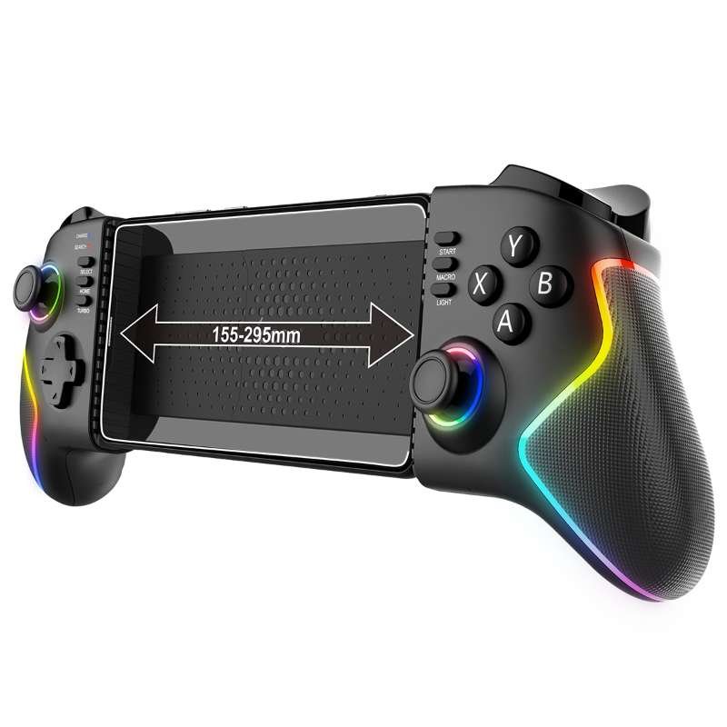 iPega 9122 Wireless Stretching RGB Gamepad pre Android/ iOS/ PS3/ PS4/ PC Black 