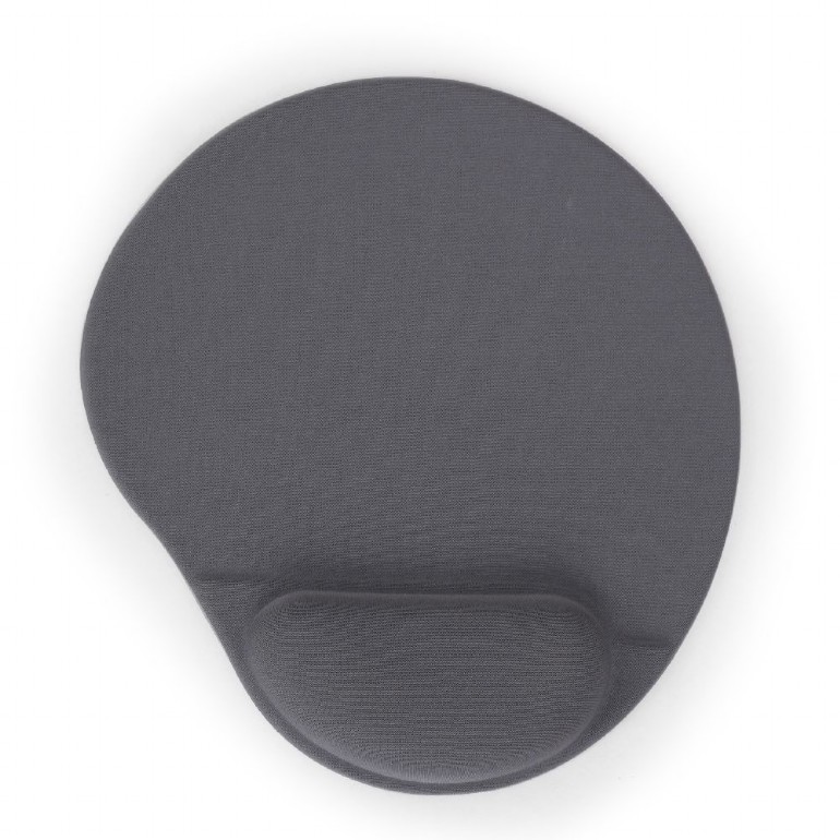 GEMBIRD Gél mouse pad with wrist support, grey