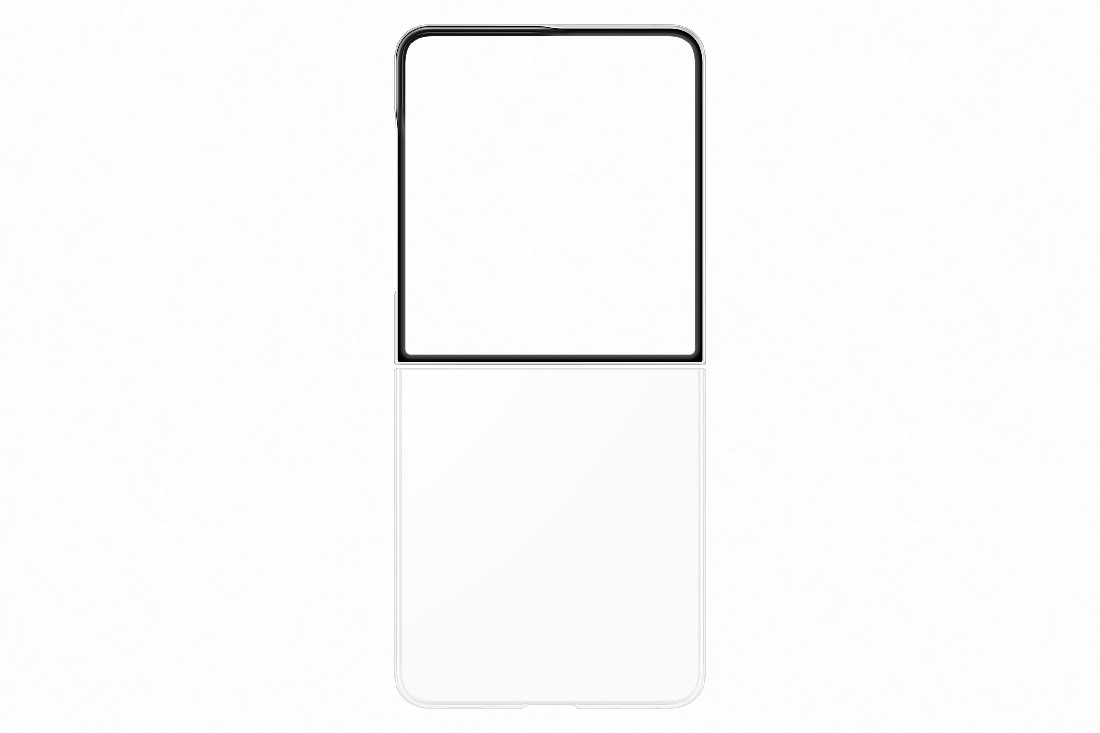 Samsung Priehľadný zadný kryt pre Galaxy Z Flip8, Transparent 
