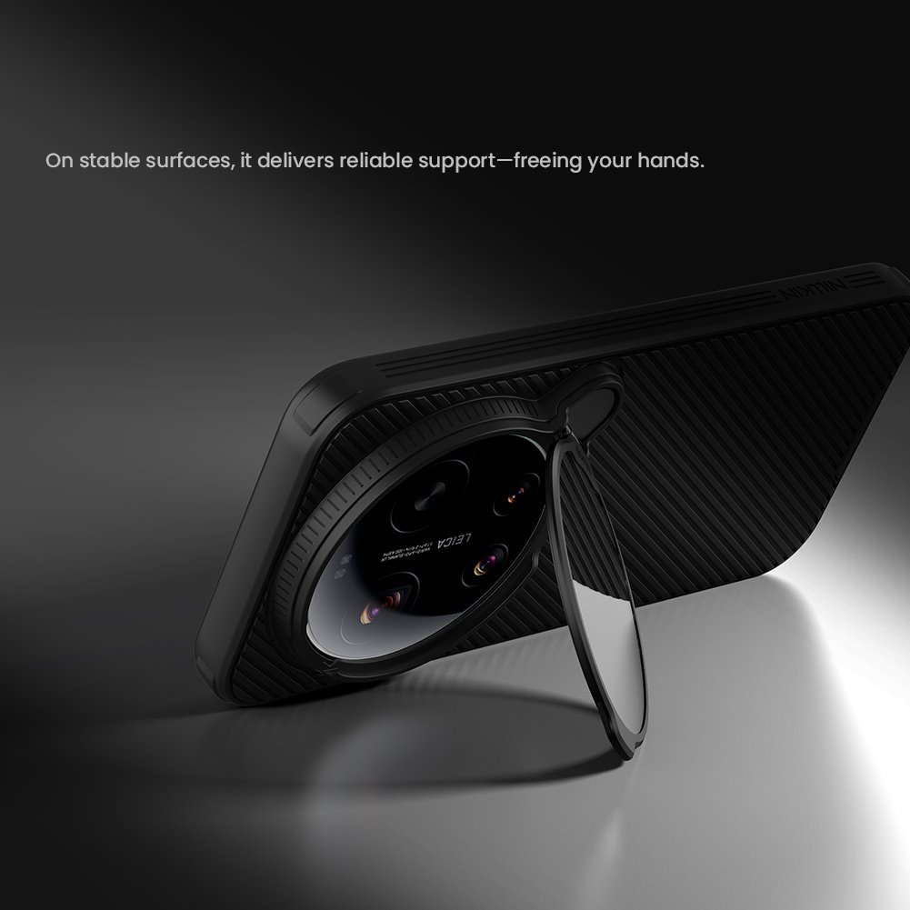 Nillkin CamShield Prop Magnetic (Transparent Lens) Zadný Kryt pre Xiaomi 17 Ultra Transparent Black 