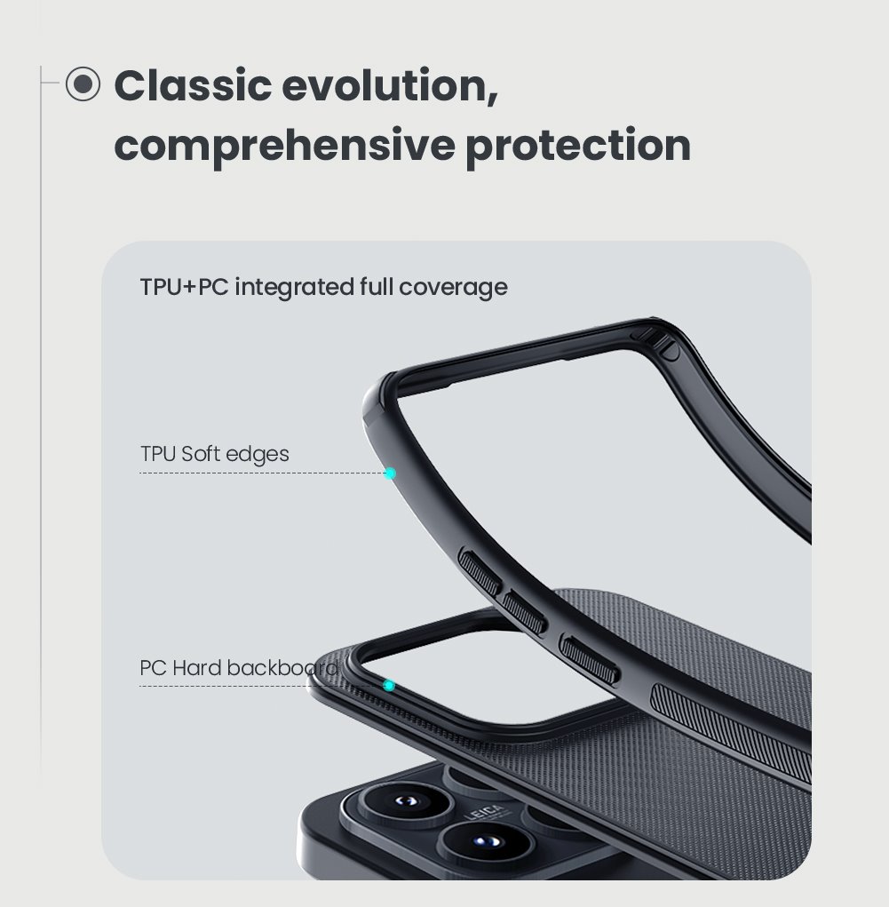 Nillkin Super Frosted PRO Magnetic Zadný Kryt pre Xiaomi 17 Black 