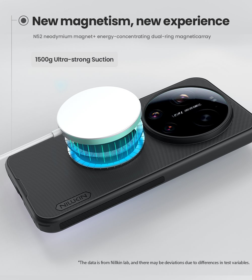 Nillkin Super Frosted PRO Magnetic Zadný Kryt pre Xiaomi 17 Ultra Black 