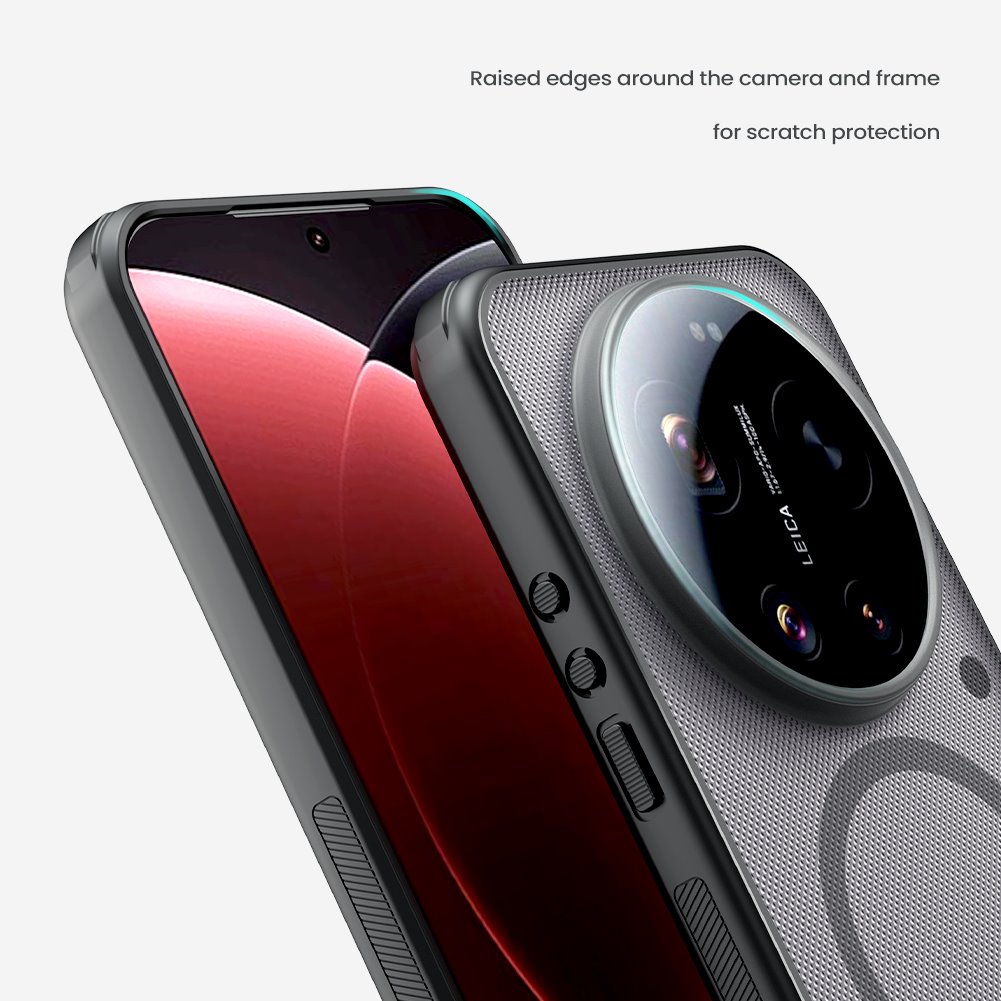 Nillkin Super Frosted PRO Magnetic Zadný Kryt pre Xiaomi 17 Ultra Transparent Black 