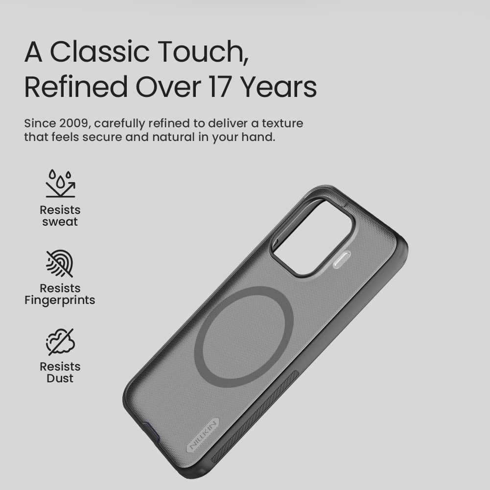 Nillkin Super Frosted PRO Magnetic Zadný Kryt pre Xiaomi 17T Pro Black 