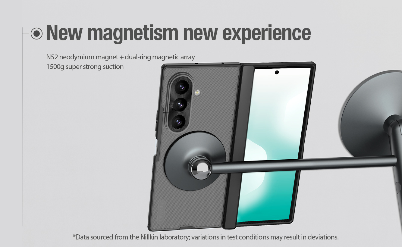 Nillkin Super Frosted FOLD Magnetic Zadný Kryt pre Samsung Galaxy Z Fold 8 Ultra Black 