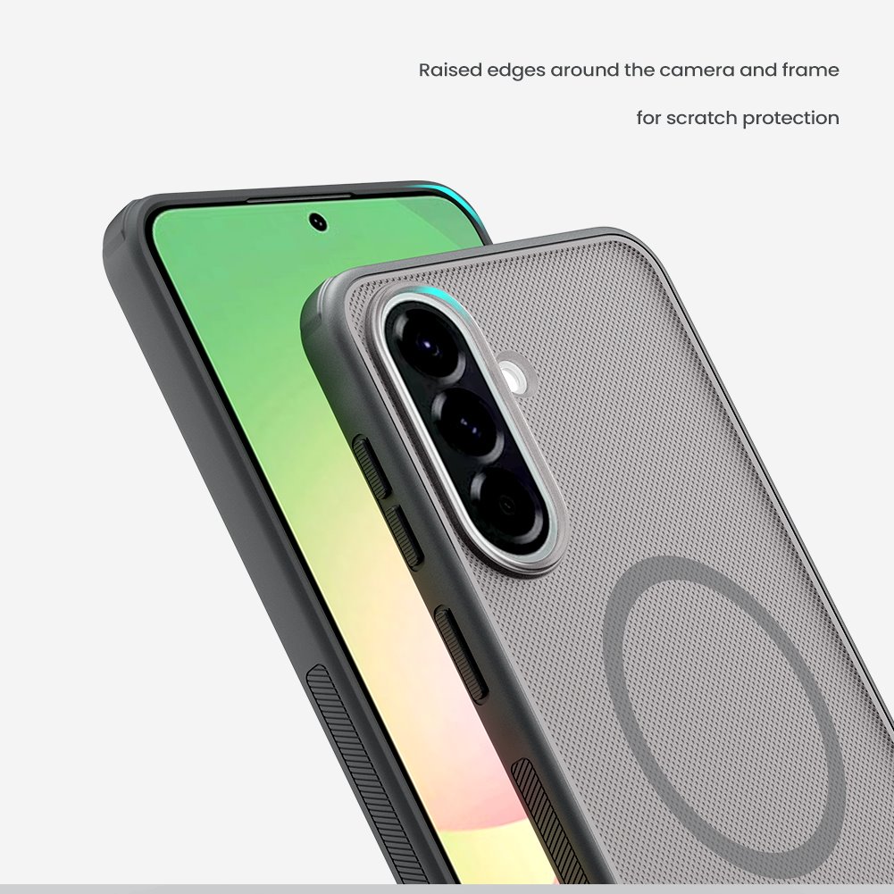 Nillkin Super Frosted PRO Magnetic Zadný Kryt pre Samsung Galaxy A57 Transparent Black 