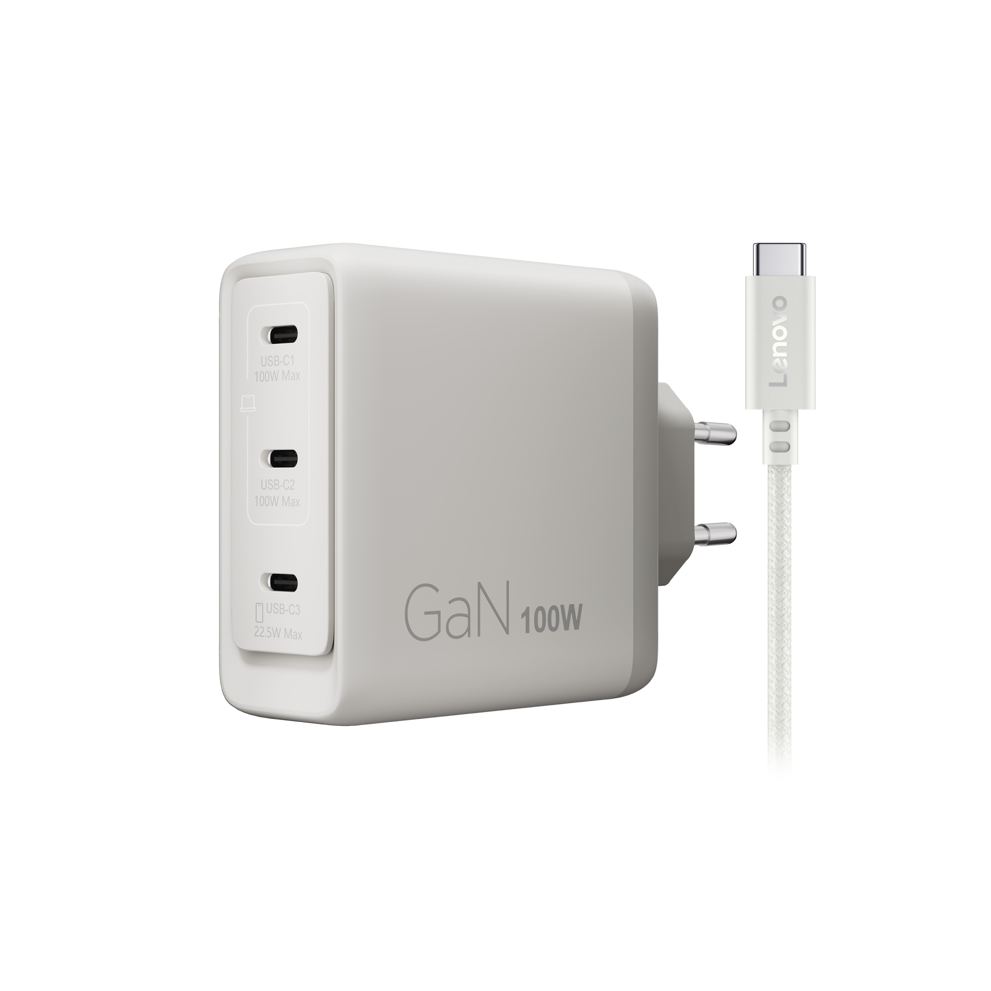 Lenovo Multi-port USB-C 100 W GaN Charger 