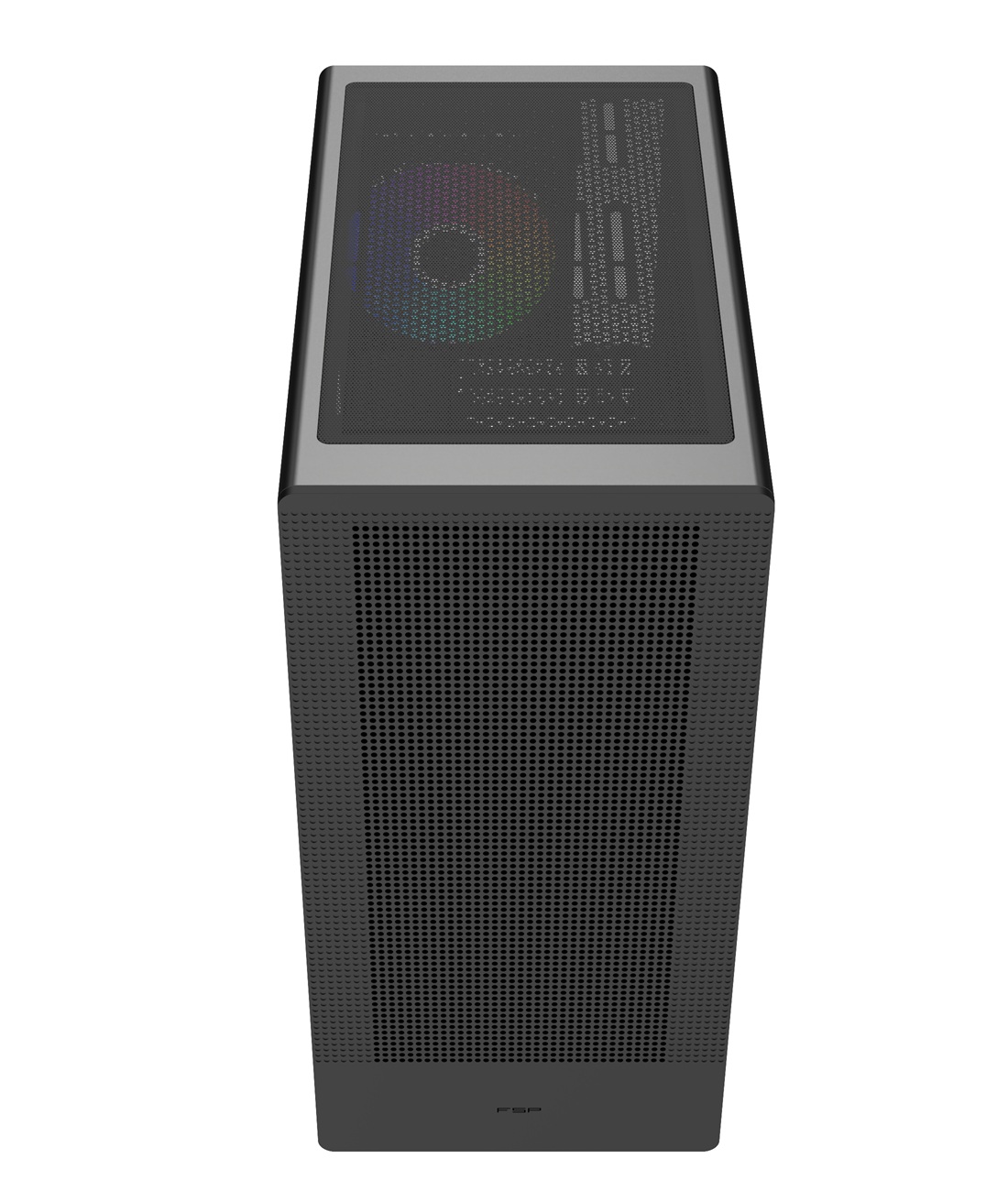 FSP M221-BA/ Midi Tower/ Transpar./ Čierna 