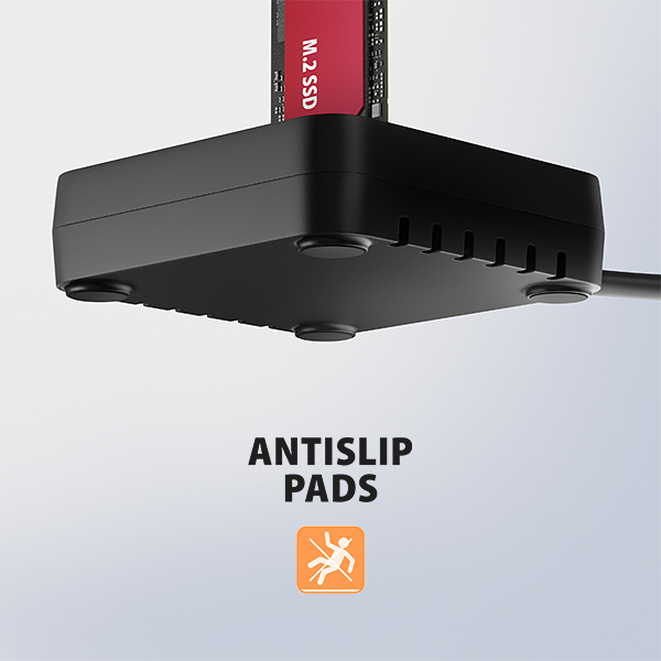 AXAGON ADSA-M2C11L, USB-C 10Gbps dokovacia stanica pre 1× M.2 NVMe SSD 