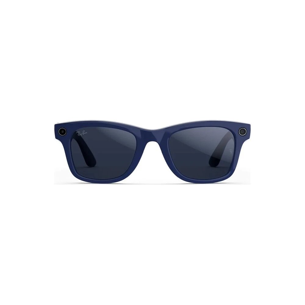 Meta Ray-Ban Gen2 Wayfarer, Shiny Cosmic Blue/ Clear/ SapphireTransitions (Large) 